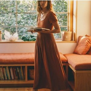 NWT Christy Dawn Scarlet Dress in Rust